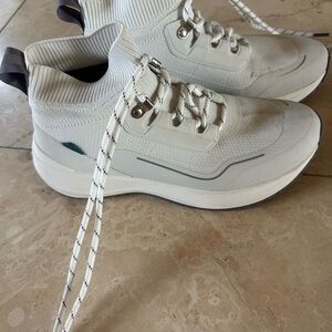 White High-Top Sneakers